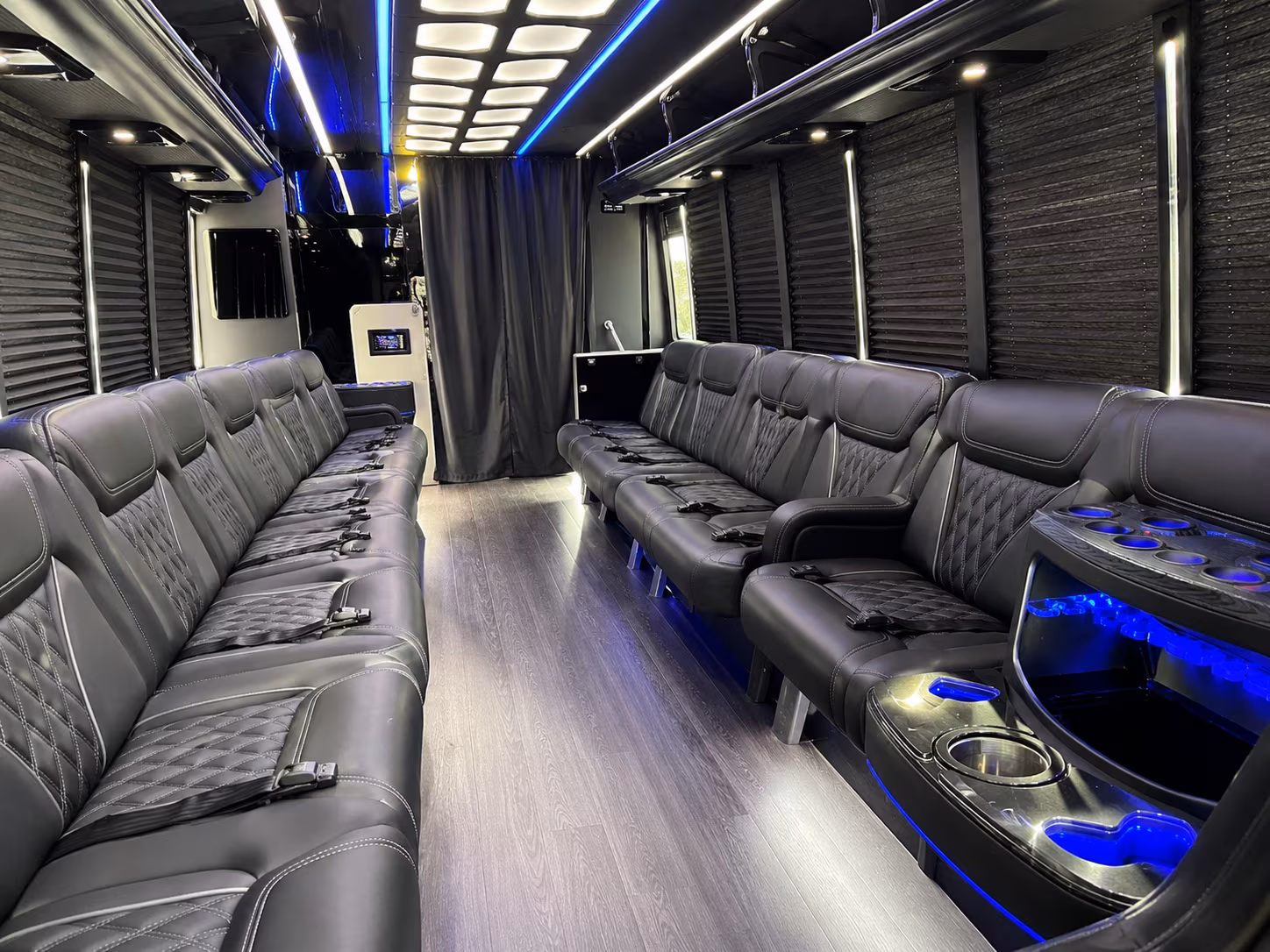 across pico rivera california party bus rental