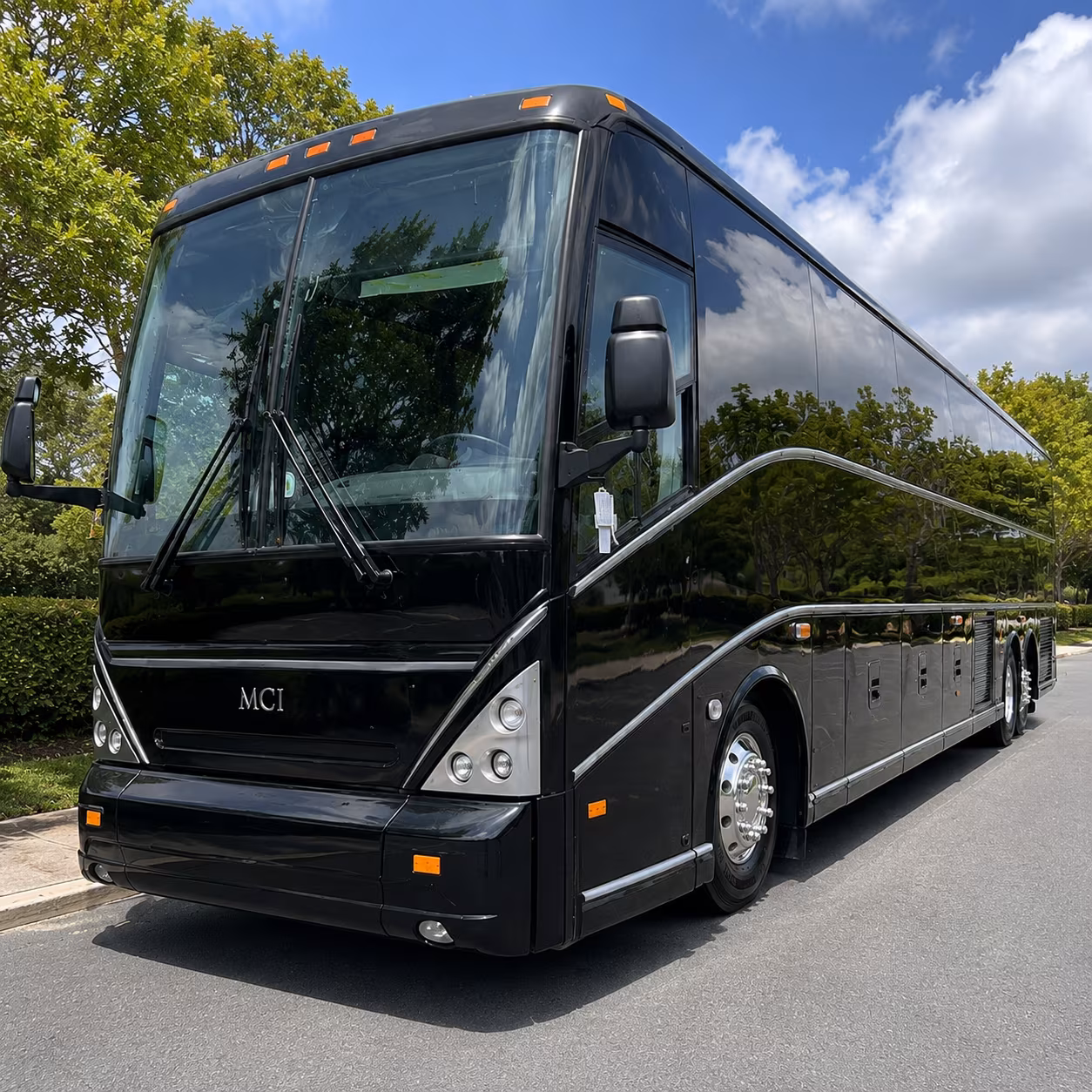 anaheim bus rentals for ducks and angels games