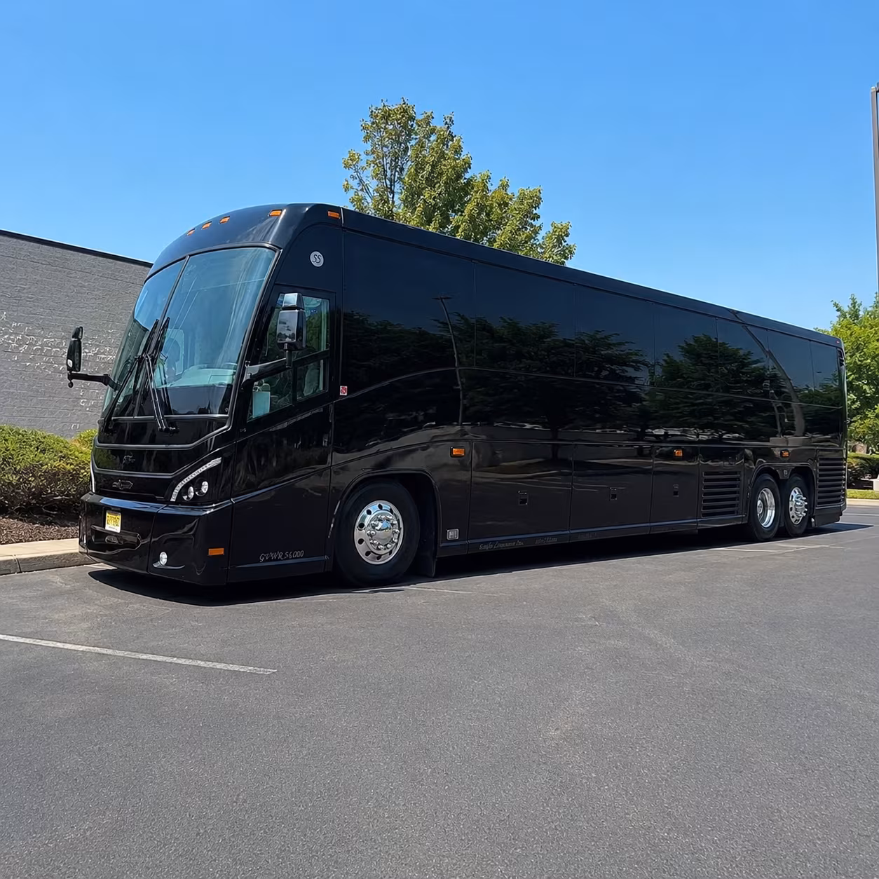 pico rivera charter bus rental exterior