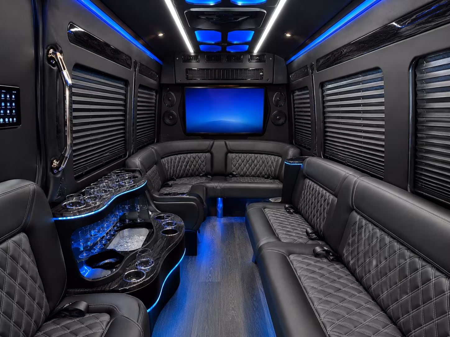 pico rivera long distance transportation onboard seating
