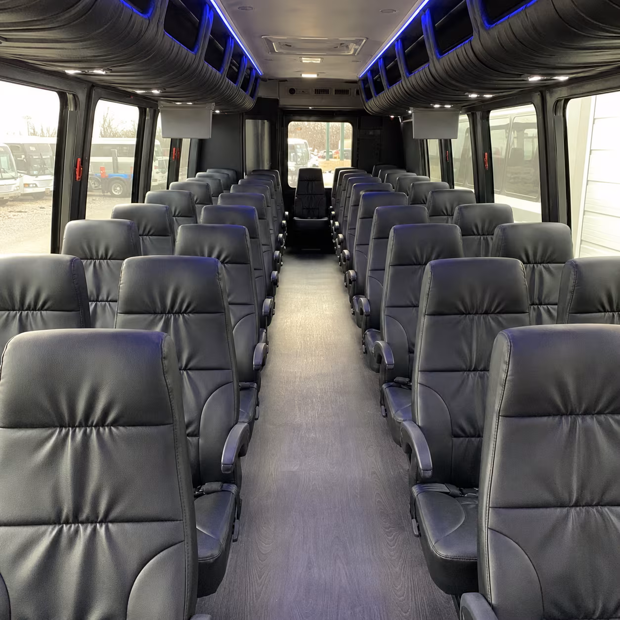pico rivera wedding transportation onboard seating